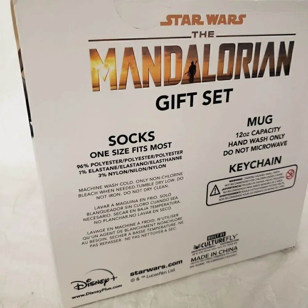 Star Wars the mandalorian gift set